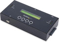 StarTech.com 1:1 Standalone Hard Drive Duplicator and Eraser, SAS/SATA HDD/SSD Cloner/Copier, Hard Drive Duplicator/Sanitizer, Harddisk/Harddrive Wiper, LCD, Toolless, TAA Compliant (SATSASDUPE11)