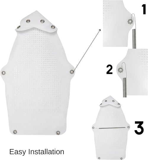 1 Piece - Cover Iron Shoe Used for Electric Iron Clothes Protector When Ironing - Prevents Burn, Sticking,Easy Installation Sole Plate Accessory