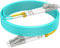 500ft OM3 Multimode Fiber LC to LC, Fiber Patch Cable Duplex, Options 7in~500ft by RamboCables