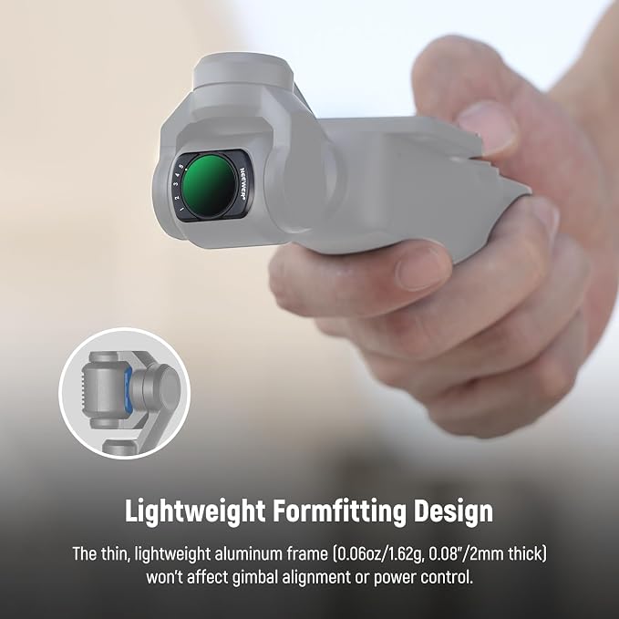 NEEWER HD Variable ND + CPL + Black Diffusion 1/4 Filter Set - Image 6
