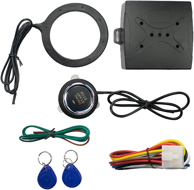 ZIMISI Car Smart Push Engine Start Button Kit & Keyless Entry Starter System by Unknown