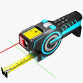 ACEGMET DTX10 Digital Tape Measure - Laser Measurement Tool & Auto Lock Tape with Instant Digital Readout, Green Aligning Laser & Incremental Measurement