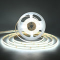 TUNICHX COB LED Strip Lights DC 24V LED Lights Flexible Super Bright LED Strips,16.4ft 6500K White,CRI 90+,2400LEDs High Density Uniform Light for Bedroom Home Decor (No Adapter or Controller)