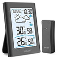 BALDR Indoor Outdoor Thermometer Wireless, Battery Powered Weather Station by BaldrInc