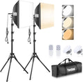 Torjim Softbox Photography Lighting Kit, Studio Lights by Torjim