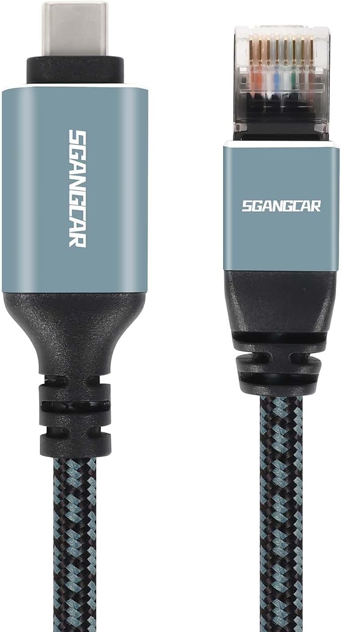 USB C to Ethernet Cable, 40 Feet Type C to Gigabit Ethernet Cable, USB C to - Image 7