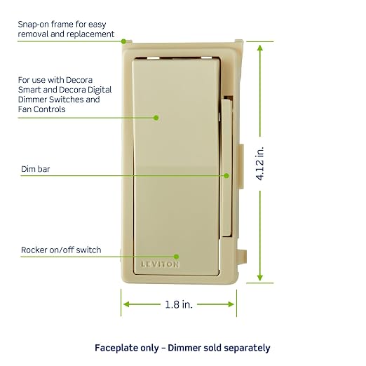 Leviton Decora Digital/Decora Smart Switch Color Change Kit - Image 2