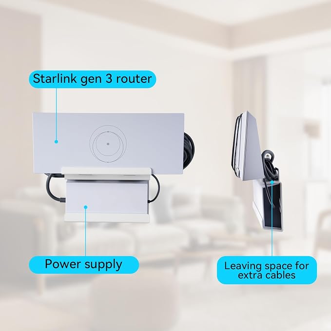 Shinar Metal Wall Bracket Wall Mount Holder Compatible - Image 3