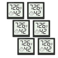 Mini Humidity Meter Hygrometer 6 Pack Room Thermometer Indoor Digital by Unknown