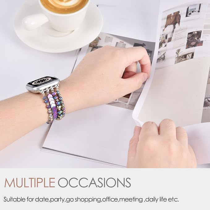 MOFREE Beaded Bracelet Compatible - Image 5