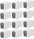 12 Packs Dust Bags Compatible with Roborock QV 35S/35A/Qrevo S5V/Saros 10/ 10R/Q Revo/Qrevo S/Qrevo 2R3W/Pro/MaxV/Master/Plus/S8 Max Ultra/S8 MaxV Ultra/Qrevo Slim Vacuum Cleaner, 3L Capacity