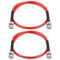 MOOKEERF BNC Male Coaxial Cable 50 ohm Ultra Low Loss RG8X Coax Cable by MOOKEERF