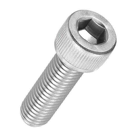 Kozelo 10pcs Socket Head Cap Screws - [M10-1.5 x 35mm] 304 Stainless Steel Allen Socket Drive for Electrical Motor 3D Printing Fan Engine Replacement Use, Silver
