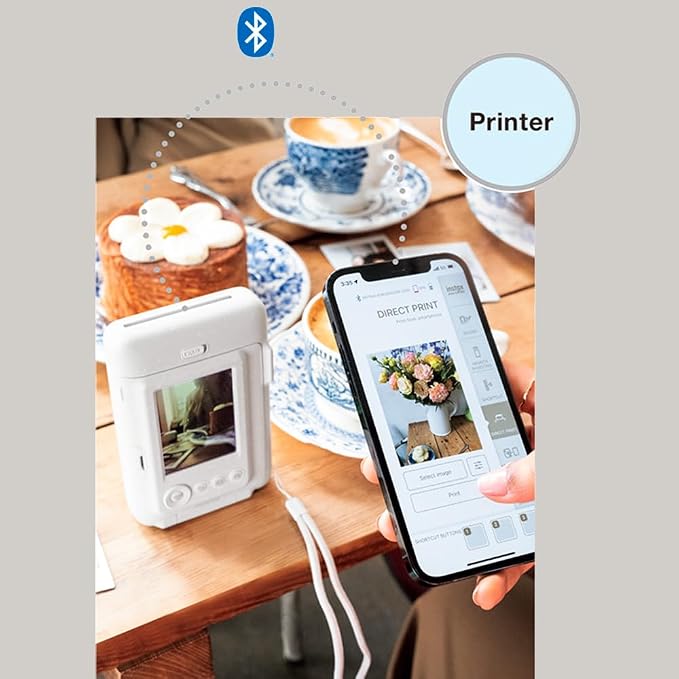 Fujifilm Instax Mini LiPlay Hybrid Instant Camera and Smartphone Printer Bundle - Image 4