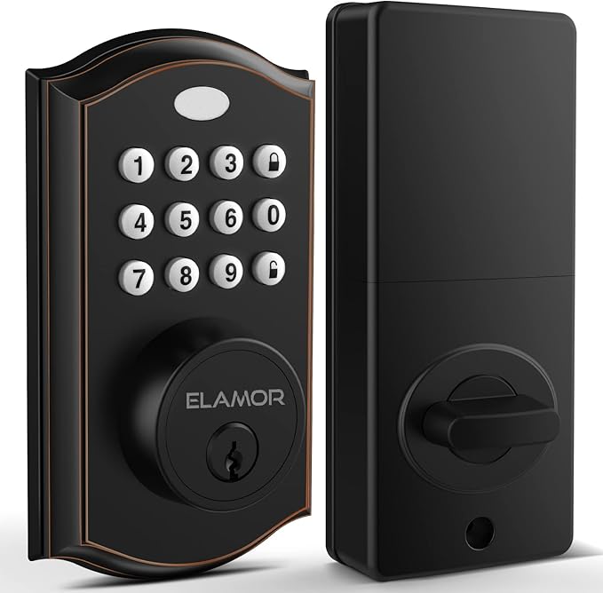 Keyless Entry Door Lock by ELAMOR