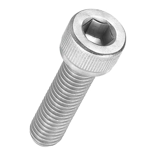 Kozelo 10pcs Socket Head Cap Screws - [M8-1.25 x 30mm] 304 Stainless Steel Allen Socket Drive for Electrical Motor 3D Printing Fan Engine Replacement Use, Silver