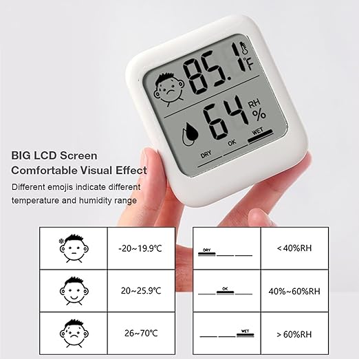 HATUSOKU Digital Thermometer and Hygrometer - Image 3