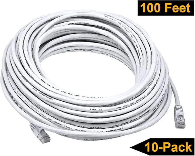 iMBAPrice 10' Cat5e Network Ethernet Patch Cable, 10 Pack - Image 9