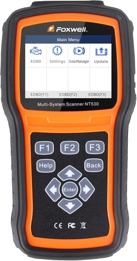 FOXWELL NT530 for Kia and Hyundai - All Systems, All Maintenance Service - Bidirectional Diagnostic Scan Tool OBD2 Scanner Automotive Code Reader ABS Bleed SRS Airbag SAS TPMS TPS EPB Oil Reset CKP