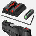 No-Tritium Fiber Optic Red/Green Sights by TRSAIM