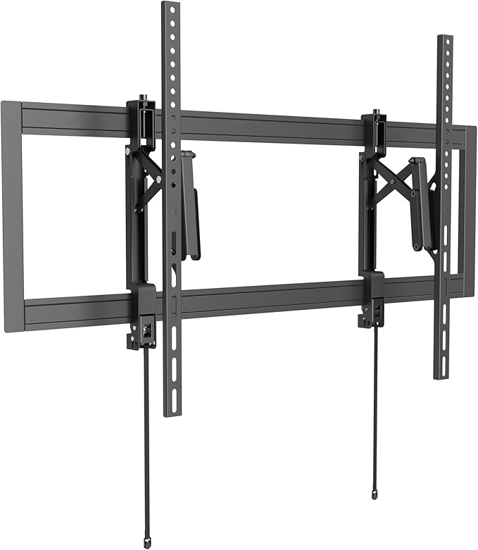 ynVISION.DESIGN Tilt TV Wall Mount for Large TVs 55-105 in | Tilt & Swivel | Pulls Out 7in for Easy Access | Max VESA 1000x600 mm & 176 lbs | Designed to hit 3 Studs | Anti-Theft & Slides to Center
