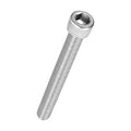 Kozelo 2pcs Socket Head Cap Screws - [M12-1.75 x 100mm] 304 Stainless Steel Allen Socket Drive for Electrical Motor 3D Printing Fan Engine Replacement Use, Silver