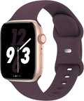 Sport Band Compatible with Apple Watch 38mm 40mm 41mm 42mm 44mm 45mm 46mm 49mm by Acrbiutu