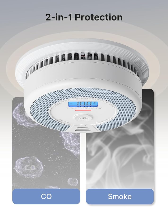 X-Sense Wireless Combination Smoke and Carbon Monoxide Detector, 10-Year - Image 6