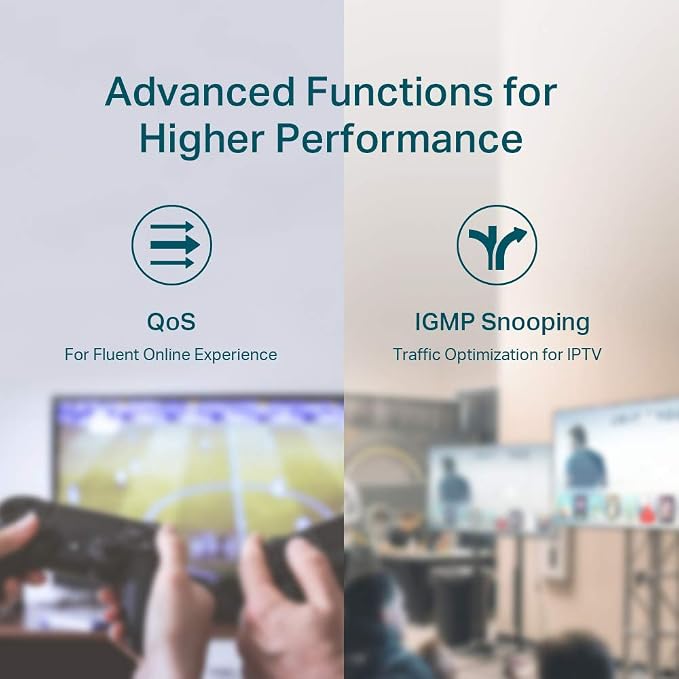 TP-Link TL-SG1016PE | 16 Port Gigabit PoE Switch | Easy Smart Managed | 8 PoE+ - Image 7
