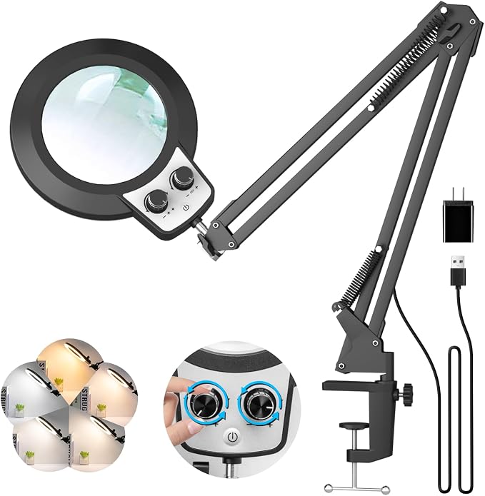 KIRKAS 12X Magnifying Glass by KIRKAS