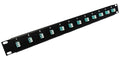 Ultra Spec Cables 12 Port LC Fiber Patch Panel 10Gb/40Gb Multimode 19" by UltraSpecCables