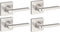 Kwikset Casey Hallway Passage and Bed/Bath Privacy Door Handle 4 Pack, 2 by Kwikset