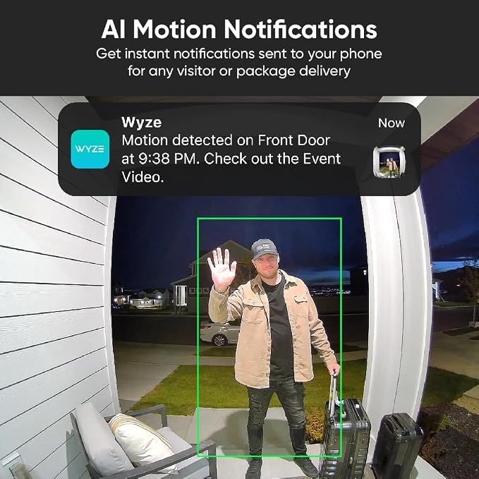 Wyze Video DOORBELL V2 Security Camera - Image 7
