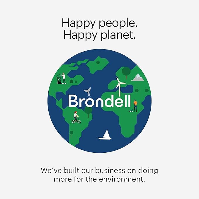 Brondell Bidet Left Hand Bidet Attachment SouthSpa Dual Nozzle - control panel on left side - Dual Positionable Nozzles for front and rear wash, LH-12