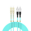 SC/UPC to FC/UPC Fiber Patch Cable OM3 3Meter/10ft 10GB/Gigabit Multimode by Buacoz