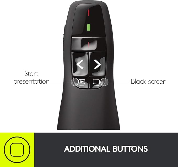 Logitech Wireless Presenter R400, Presentation Wireless Presenter - Image 6