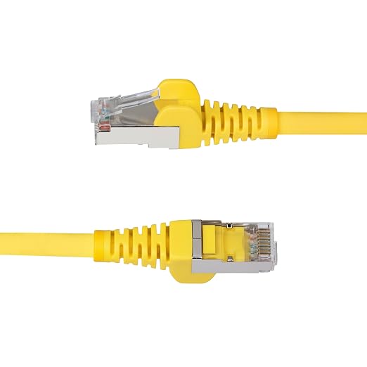StarTech.com 10ft Yellow CAT6a Ethernet Cable, Snagless RJ45, 100W PoE++ - Image 3