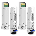 OPSTRAN 1000BASE-LX/LH SFP Optical Transceiver Module Compatible with Netgear AGM732F 1G SFP 1310nm 10km/20km DDM Duplex LC SMF 4 Pack