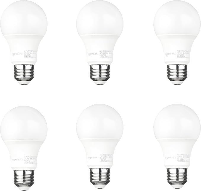 Amazon Basics A19 Dusk to Dawn Sensor LED Outdoor Light Bulb, 60W Equivalent by AmazonBasics