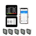 20-in-1 Smart WiFi Air Quality Monitor CO2 TVOC HCHO PM2.5 PM10 & Weather by NOBITORY