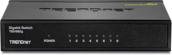 TRENDnet 8-Port Gigabit GREENnet Switch, Ethernet Network Switch, 8 x - Image 3