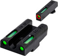 Truglo TFX PRO Handgun Sight, Glowing Shock Proof Tritium and Fiber Optic Night by TruGloInc-Sports