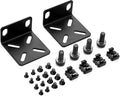 Rack Mount Kit for 17.3 inch Switches, Adjustable Rack Ears for Buffalo Tech by PhyinLan