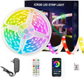 ATHONO 166 ft I(2 Rolls of 83ft) C+RGB,Led Lights for Bedroom,Music Sync Color Changing,Led Strip Lights,with Remote App Control, Led Lights for Room Home Kitchen Decor Party