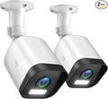 Geeni Hawk 3 4MP Smart Outdoor Security Camera 2-Pack – 2K Ultra HD WiFi by Geeni