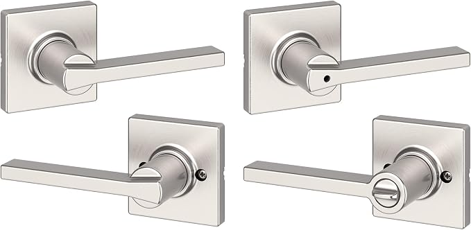 Kwikset Casey Interior Passage Door Handle 2 Pack, Lever by Kwikset