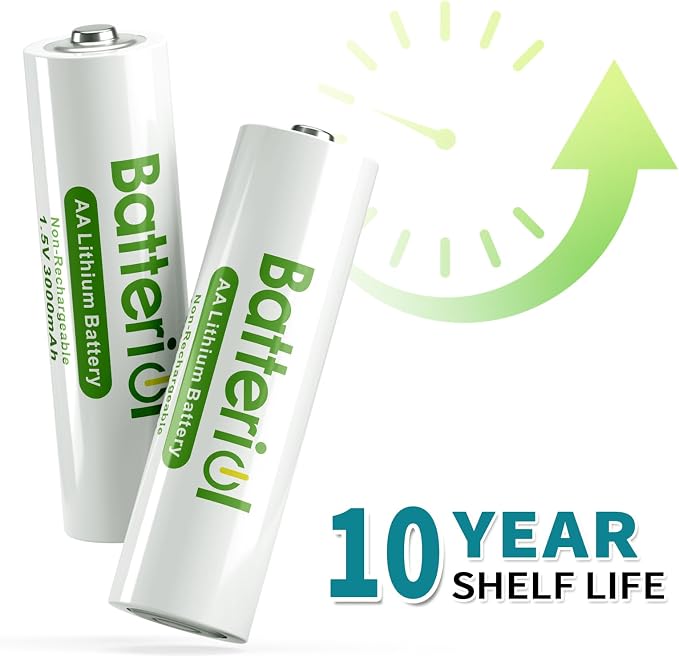 Lithium Batteries AA, Double A Batteries 3000mAh 1.5V Long Lasting - Image 3