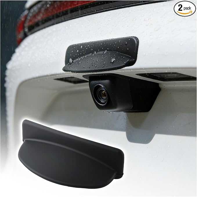 Silicone Car Backup Camera Rain Shield, Self-Adhesive Rear View Backup Camera by Aokdom