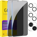 PEHAEL 2+2 Pack for iPhone 14 Privacy Screen Protector by PEHAEL