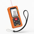 Elitech Laser Measuring Tool 165ft, Digital Laser Tape Measure with Dual Bubble Levels, 99 Data Memory & Mute, Ft/In/M High Precision Measuring Tool for Home Renovation & Decoration (Battery Included)